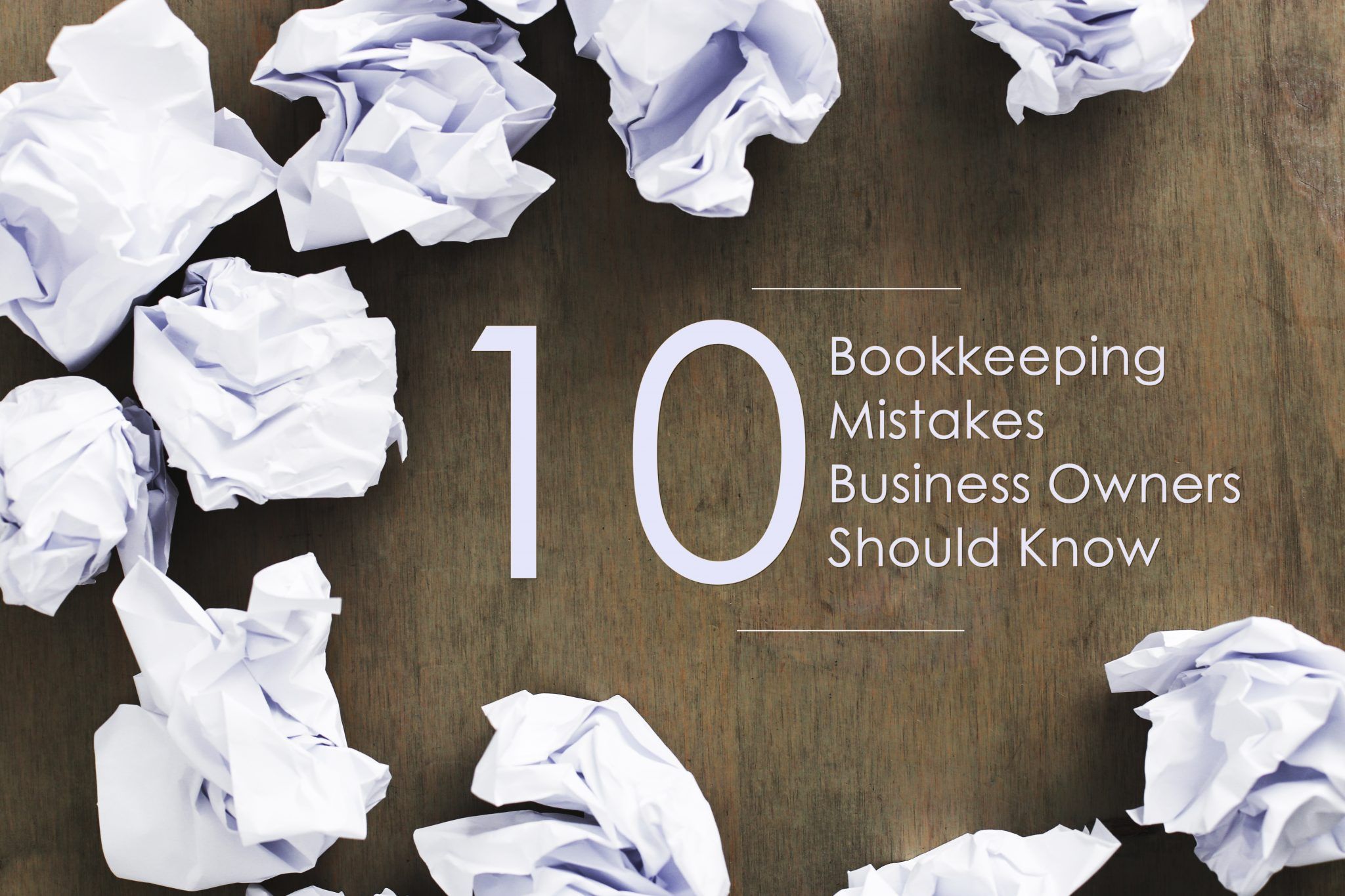 10 bookkeeping mistake
