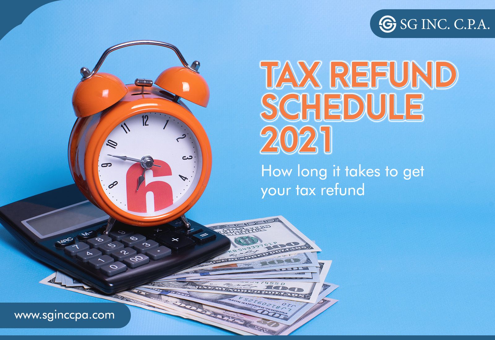 Tax refund schedule 2021