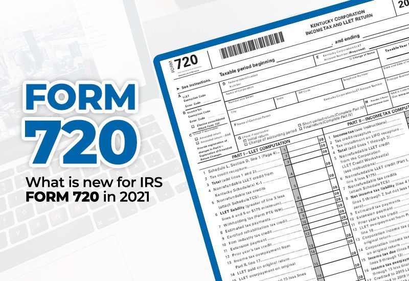 Form 720 in 2021